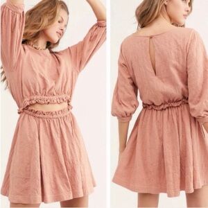 NWT $68 Free People Beach Brentwood Mini Dress.
